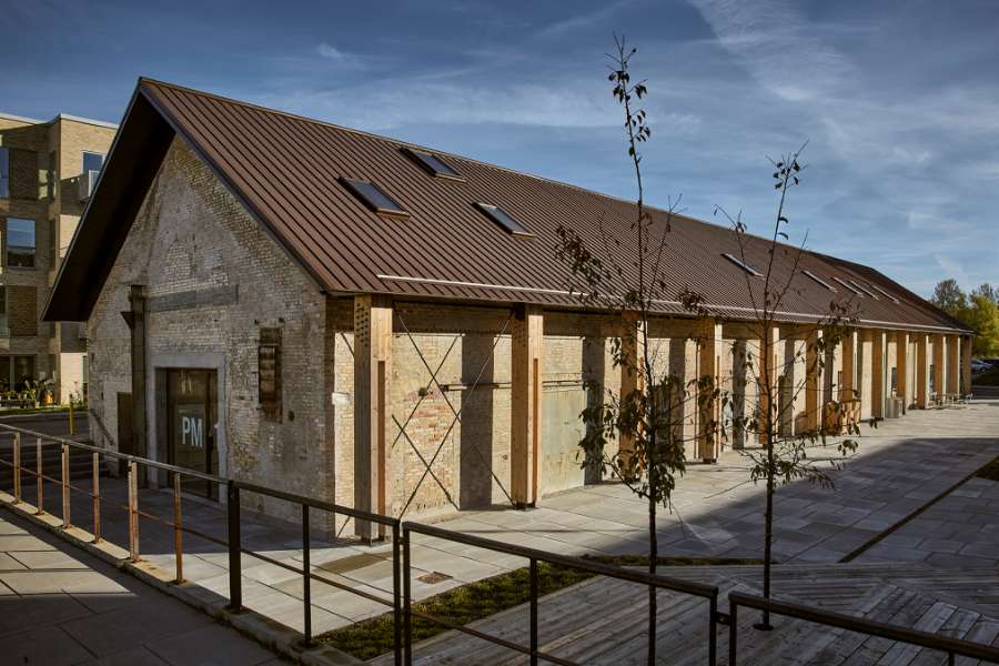 Old building gets a new “shell” in Dalum Paper Mill, Dalum Papirfabrik, Dalumvej 116, 5250 Odense, Denmark